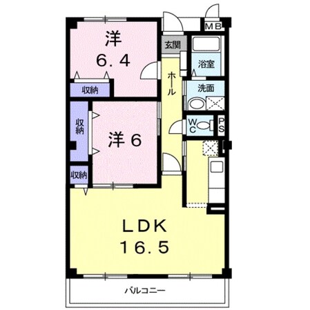 ニュー　グラディオの物件間取画像